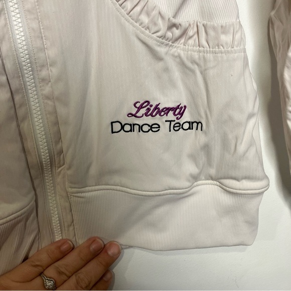 Lululemon‎ dance studio jacket full zip ivory casual womens size 6 - Picture 3 of 12
